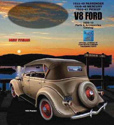 FORD LINCOLN MERCURY 1909-1972 古董車零件手冊與附屬品目錄MODEL A MODE T型車