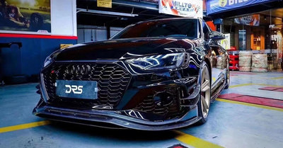 【天翊國際】Audi RS4 IMP款 抽真空碳纖維 全車套件