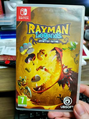 Switch NS 游戲 雷曼傳奇 雷射超人 Rayman Legends 英文版