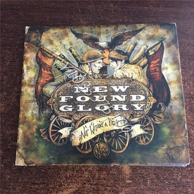歐版拆封 硬核搖滾 New Found Glory Not Without A Fight 唱片 CD 歌曲【奇摩甄選】471
