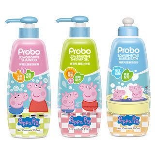 ?安心品牌?博寶兒：洗髮/沐浴/泡泡浴 500ml pepa pig