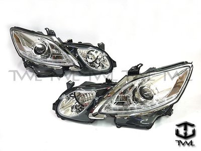 《※台灣之光※》全新LEXUS凌志GS350 06 07 08 09年原廠HID交換用R8 DRL晶鑽魚眼大燈組噴水版