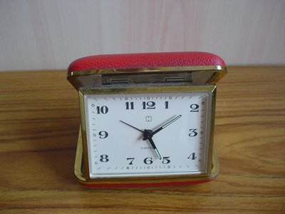 德國古董H 2 JEWELS機械鬧鐘，品相超優，功能正常，保存完美，值得珍藏【A141】
