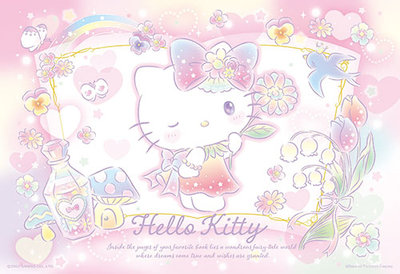【街頭巷尾】Hello Kitty【變裝系列】花仙子拼圖300片-218 300片拼圖