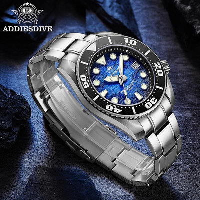 ADDIESDIVE 熱款AD2102高檔手錶男防水全自動機械錶夜光鋼表