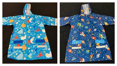【樂樂日貨】*現貨*日本代購 Skater 太空 海洋 雨衣 排扣式 雨衣 小朋友雨衣 適合身高110~125cm