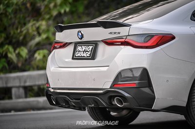 BMW G26 I4 4GC i4 MP Style小壓尾 小鴨尾 後擾流 420 430 440 碳纖維尾翼 乾式碳纖