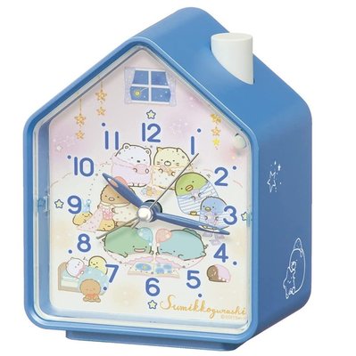 《FOS》日本 SEIKO 精工 角落生物 時鐘 鬧鐘 時間 桌鐘 角落小夥伴 小孩 禮物 送禮 熱銷 新款 限定