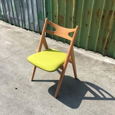 【極光館：復刻餐椅】丹麥設計師 wegner sawbuck chair