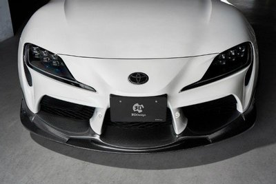 ✽顯閣商行✽日本 3D design Toyota GR Supra 碳纖維前下巴 前下擾流 空力套件 改裝