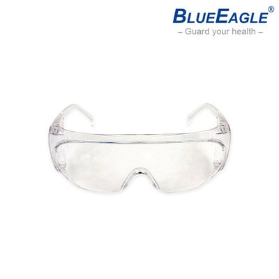 藍鷹牌 平光護目鏡 擋風眼鏡 防塵眼鏡 透明眼鏡 工作防護 眼部護具 騎車眼鏡 NP-107C 台製眼鏡 1副 醫碩科技