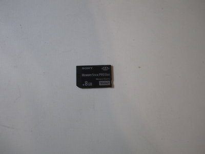 原廠 SONY PSP 記憶卡 MS Pro Duo 8G