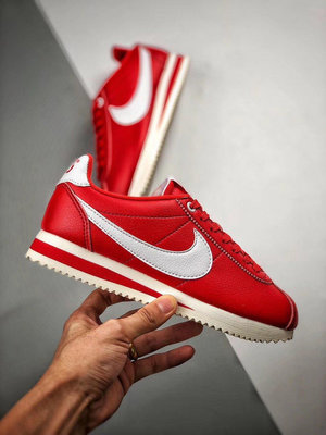 Nike Cortez 白紅 怪奇物語 顯眼 阿甘 低幫 滑板鞋 情侶鞋 CK1907-600公司級