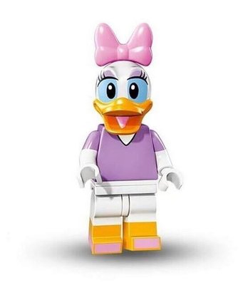 【全新現貨】樂高 Lego-71012 迪士尼人偶包 9號 黛絲鴨 Daisy Duck 含底板