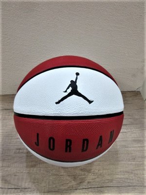 Nike Jordan Playground 8P 籃球 耐磨 控球佳 室外 標準7號球 紅白