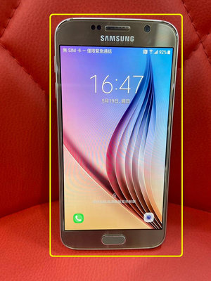 【艾爾巴二手】三星 Galaxy S6 3G+32G SM-G9208 5.1吋 金 #二手機 #板橋店 ZWP6R