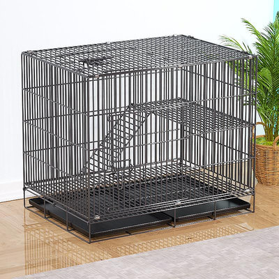 鳥籠貓籠超大自由空間家用加密兔子籠鐵絲網鴿子籠雙層貓別墅繁育貓窩