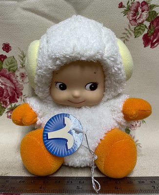 龍廬-自藏二手出清~布偶-Rose O’Neill Kewpie Japan十二星座Q比娃娃單售牡羊座/只有一只