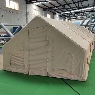 充氣帳篷 大號戶外帳篷 充氣式戶外露營帳篷 加厚面料 加粗16公分氣柱 防水速開帳篷大容量