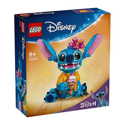 LEGO樂高 43249史迪奇 兒童益智積木玩具男女孩節日生日禮物