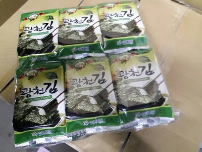 韓國 岩燒薄鹽海苔口味 60g(5g*12包)