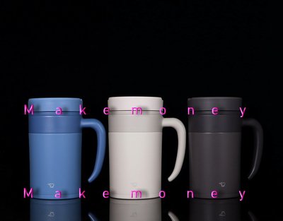 新款 ZOJIRUSHI 象印 SE-KAE48 不銹鋼真空保溫馬克杯 泡茶杯 附茶濾網 花茶杯 桌上型保溫杯