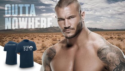 [美國瘋潮]正版 WWE Randy Orton #OuttaNowhere Tee 神出鬼沒RKO最新復出款衣服特價中