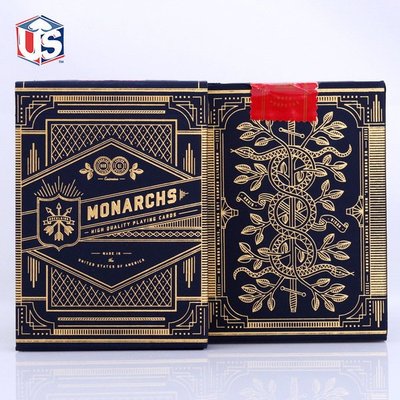 正宗原廠君王牌(金黑版)(Monarch Playing Cards)(出神入化撲克牌 君王撲克牌