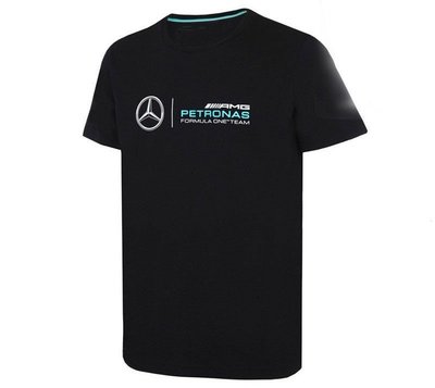 【熱賣精選】Mercedes-Benz梅賽德斯車隊賽車服AMG短袖T恤機車服POLO衫4S工作服F1車迷服短袖T-LK9