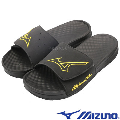 Mizuno P1GJ-220050 黑灰 可調式運動拖鞋/MP SLIDE2/好穿/舒適/ 114M