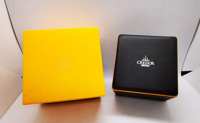 #2 SEIKO CREDOR 精工貴朵原廠正品手錶盒 收納盒 附外盒
