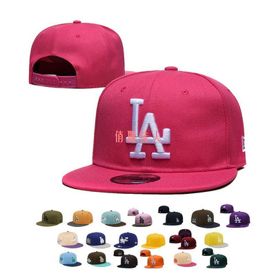 MLB 洛杉磯道奇隊 Los Angeles Dodgers 白 球隊帽 嘻哈帽 防晒帽 棒球帽 男女通用 運動帽