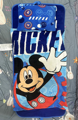 Mickey Mouse Clubhouse 迪士尼米奇兒童睡墊組/幼兒園 睡袋(附枕頭)