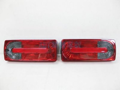 ~~ADT.車燈.車材~~BENZ G CLASS W463 G320 G350 G500 G55 紅黑晶鑚尾燈一組