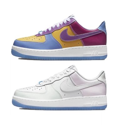 S.G NIKE W AIR FORCE 1 LOW UV 彩色彩蛋熱感應全變色皮革男女DA8301