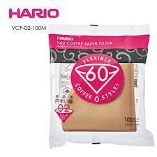 【HARIO】日本V60無漂白02濾紙100張 VCF-02-100M 日本HARIO原廠出品