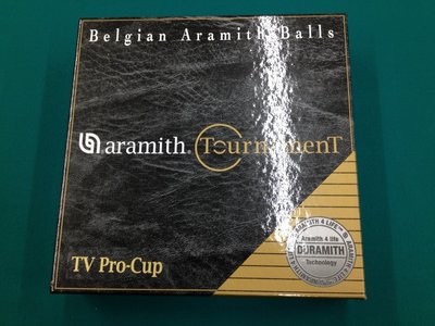 比利時原裝進口--Super Aramith Pro TV 黑圈 花式撞球組 世界盃比賽指定用球 紅點母球 六點母球