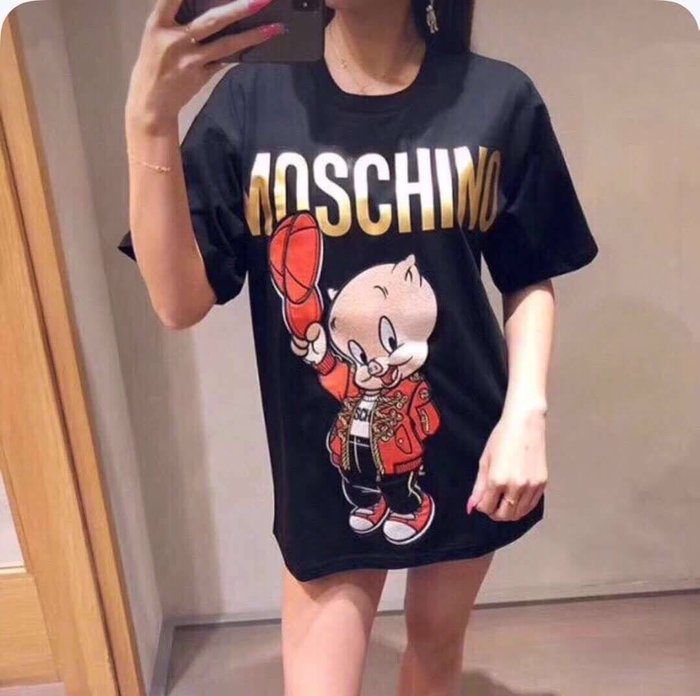 moschino pig t shirt