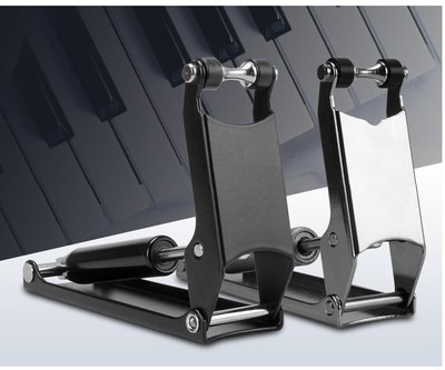 【愛樂城堡】鋼琴配件=鋼琴鍵盤蓋緩降器 保護手指夾傷 直立式鋼琴適用 黑色款