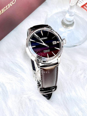 SEIKO 精工 PRESAGE 調酒系列 Pinky Twilight 粉紅晚霞限量 機械錶 2R05-00B0P SRE014J1 公司貨 雞尾酒