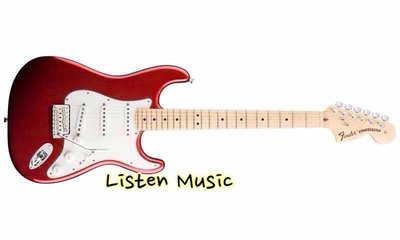 立昇樂器 Fender Standard Stratocaster SSS 電吉他 墨廠 蘋果紅 保固一年