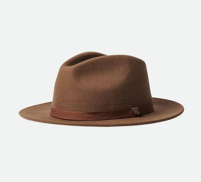 全新 現貨 Brixton messer fedora packable 可調式 可折式 中寬帽簷 紳士帽 復古 騎士