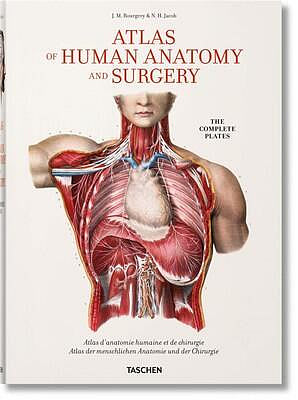 易匯空間 正版書籍Bourgery：Atlas of Human Anatomy and Surgery 布爾熱里：人體解剖和SJ975