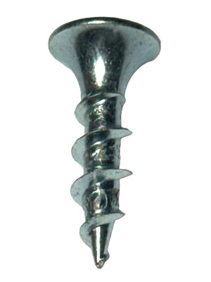 鍍鋅 鐵製 喇叭頭 8#(4mm)*3/4 皿頭十字尖尾 攻牙螺絲 南方松用 一支