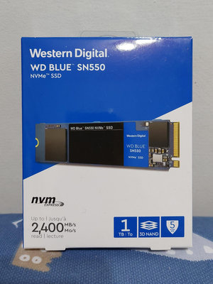 WD BLUE SN550 NVME SSD 1TB