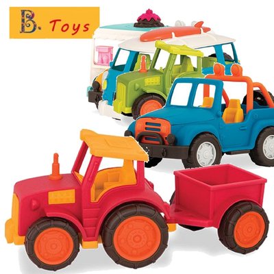 B.Toys 小車車 跟屁蟲拖拉機 §小豆芽§ 跟屁蟲拖拉機