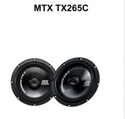 現貨全新 保證正品美國 MTX TX265c 二音路6.5吋同軸喇叭