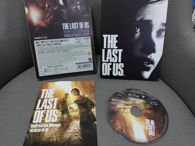 收藏絕版遊戲 PS3 最後生還者 The Last Of Us 鐵盒版 中文版 盒書完整 片況佳