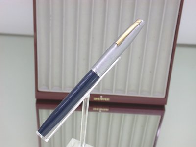 全新品 AUSTRALIA 1980 SHFAFFER西華440藍桿K金夾 14k金尖 EF尖鋼筆