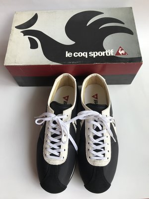 le coq sportif 公雞牌麂皮防水布休閒鞋  24號